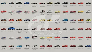 Gran Turismo 7 | All Cars List 478/478 [August Update + GR Corolla & Himedic] [4KPS5]