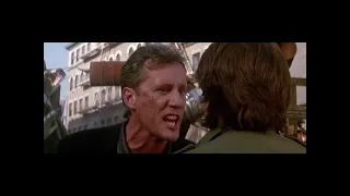 The Hard Way - James Woods reaming out Michael J Fox.