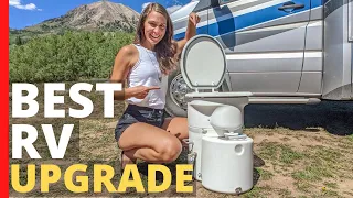 Airhead Composting Toilet | Our Favorite Upgrade for Full Time RV Living