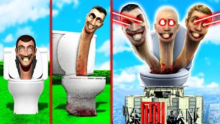 GTA 5 - SKIBIDI TOILET zu GOTT SKIBIDI TOILET upgraden!!