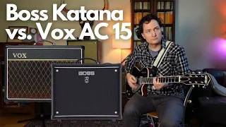 Boss Katana vs. Vox AC15