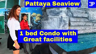Pattaya Thailand, Seaview 1 bedroom condo with great facilities.