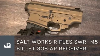 Salt Works Rifles SWR-M5 Billet 308 AR Receiver - LR308 DPMS - Burnt Bronze