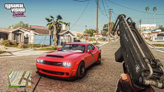 GTA 5 on RTX 3090 OC - NaturalVision: Evolved Real Life GTA 6 Graphics Mod!