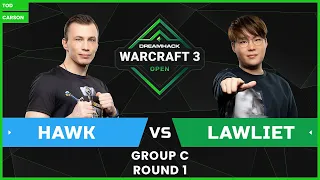 DreamHack Warcraft III Open 2021 Finals - [HU] HawK vs. LawLiet [NE] - Group C