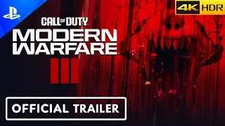 Call of Duty: Modern Warfare III - Gameplay Reveal Trailer | 4K HDR | PS5 & PS4 Games