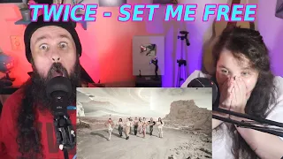 THESE VOCALS! ROCK SINGER REACTS TO TWICE "SET ME FREE" M/V | REACTION