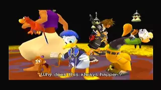 Kingdom Hearts II PS2 Walkthrough Part 34 Treasure Room