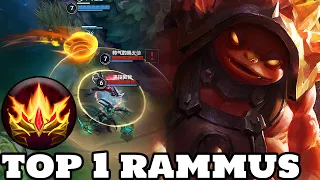 Wild Rift Rammus - Top 1 Rammus Gameplay Rank Grandmaster