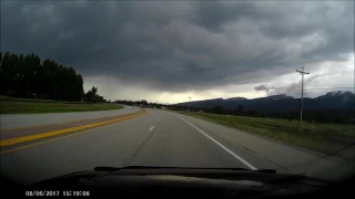 Highway 93 South - Time Lapse 8X - Missoula To Hamilton Montana