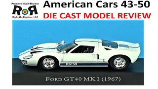 American Car Series Issues 43-50 1:43 Scale DeAgostini -Die Cast Model Review