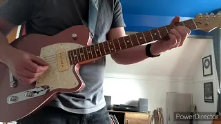 How to play Jumping Someone Else's Train by The Cure on Guitar