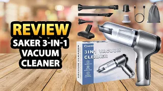 Saker 3-in-1 Mini Vacuum Cleaner for Car ✅ Review