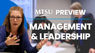 Preview | Management and Leadership