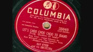 Let's Choo Choo Choo To Idaho, Kay Kyser Orchestra, 1950
