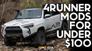 4Runner Mods For Under $100 | Yota X