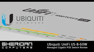 Ubiquiti UniFi US-8-60W | 8 Port POE Switch | Review