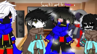 Sans au's react to underverse // sans au's