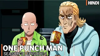 One Punch Man Season 2 episode 1 Explained in hindi #saitama