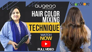 Hair Color Mixing Technique | Augeas Professional | Amara Naseem | Salon Store