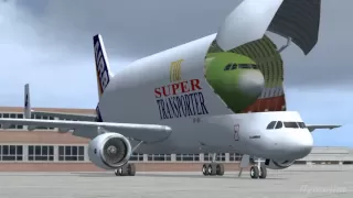 AIRBUS - A Day at Hamburg FSX