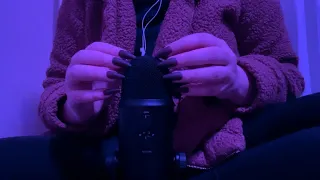 ASMR Tingly Tapping, Scratching + More w/ Long Nails (No Talking)