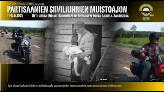 Partisaanien siviiliuhrien muistoajo osa 1 (Pohjois-Karjala ja Kainuu)