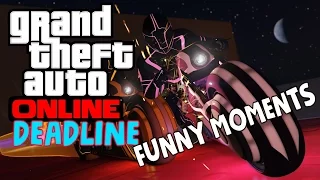 GTA 5 Online DeadLine Funny Moments - FUNNY TRON DEATHS #1