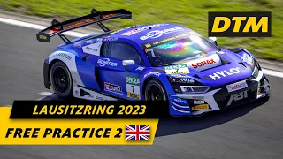 DTM Free Practice 2 | Lausitzring | DTM 2023 | Re-Live