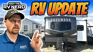 New RV Legislation? • Used RVs Down Again • New Up? • RV Industry Update March 2024