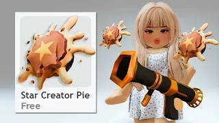 How to get the *FREE UGC * STAR CREATOR PIE 🤗 Roblox The Classic EVENT