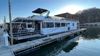 Houseboat For Sale Dale Hollow Lake 1992 Stardust 16 x 73