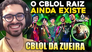 LOUD x PAIN fazendo a MELHOR FINAL da HISTÓRIA - CBLOL DA ZUEIRA - MYLON REACT