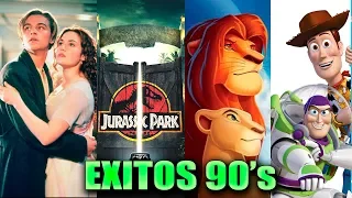 TOP PELICULAS MAS VISTAS DE LOS 90'S | TAQUILLERAS | WOW QUE PASA