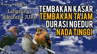 MASTERAN BURUNG FIGTHER! TEMBAKAN KASAR, TEMBAKAN TAJAM,  NGEDUR Langsung dikunci 4 JURI Part 32