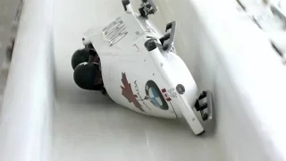 Canadian bobsled crashes, speeds down course | Playing Through the Pain | CBC Sports