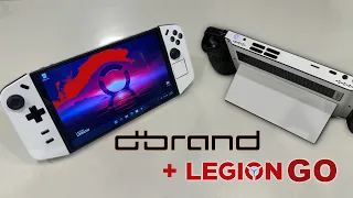 dbrand Skin on a Lenovo Legion GO - Tutorial and Outcome
