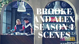 Brooke and Alex S4 scenes | greenhouse academy S4