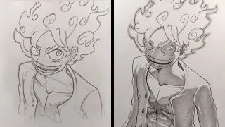 How to Draw Luffy Gear 5 - [One Piece]