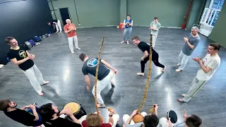 Gaviao e Espartano Roda de Capoeira