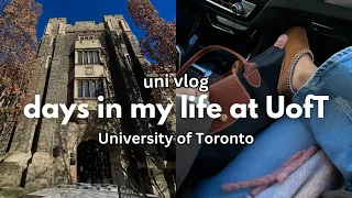 uni vlogs: productive and realistic days in my life at the University of Toronto