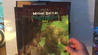 Mythic Battles Pantheon Hera Expansion Unboxing