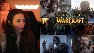 STREAMER REACTS to WoW Cinematics: BFA + Shadowlands