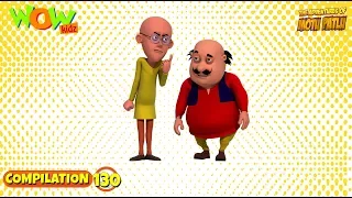 Motu Patlu - Non stop 3 episodes | 3D Animation for kids - #130