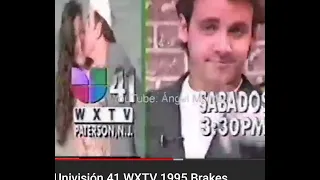 Univisión 41 WXTV 1995 Brakes Comerciales 01