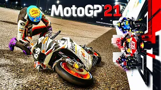 MotoGP 21 - ПЕРВЫЙ РАЗ НА МОТОЦИКЛЕ