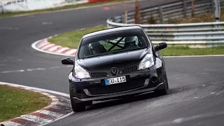 Clio 3 RS vs Clio 3 RS Cup vs Clio 4 RS Trophy - Nordschleife 03.04.2016