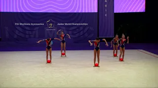 Poland (POL) - 2023 Rhythmic Junior Worlds Qualifications 5BA Group