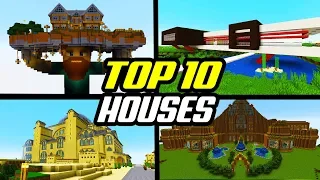 Top 10 Best Minecraft Houses (Best Base Builds & Creations)