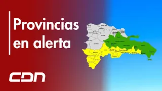 COE incrementa niveles de alerta en amarilla y verde por las lluvias